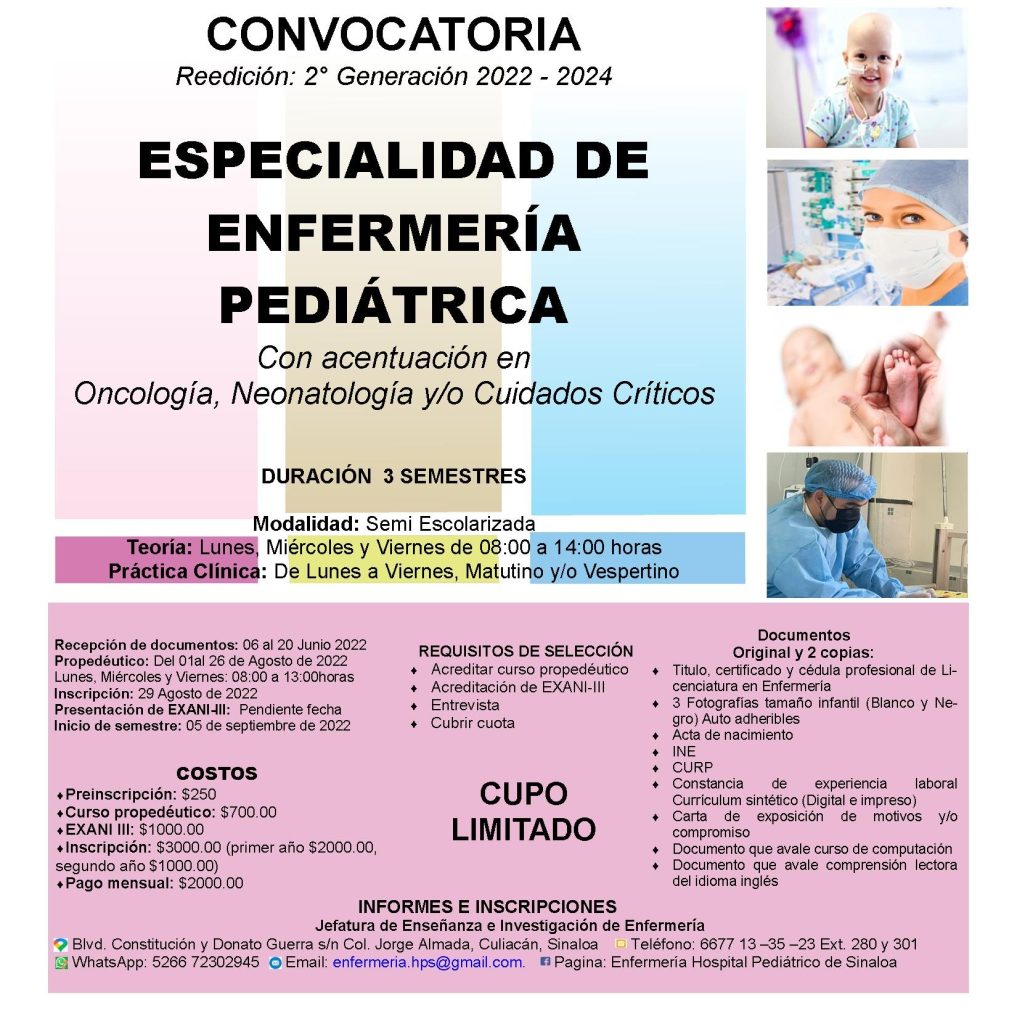 convocatoria enfermeriapediatrica22